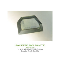 Faceted Moldavite #3532