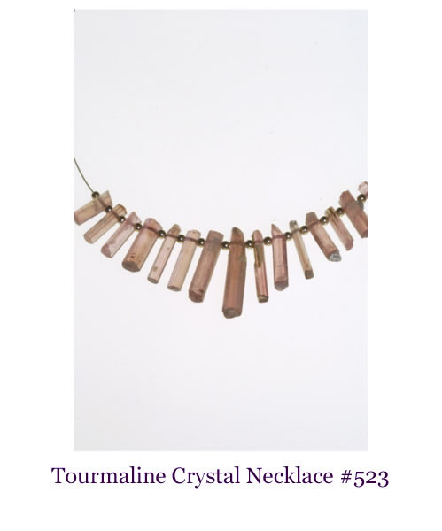 Tourmaline Crystal Jewelry