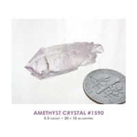 Mule creek amethyst crystal