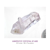 Mule Creek Amethyst Skeletal Crystal