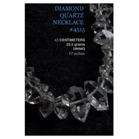 Himalayan Diamond Crystal necklace