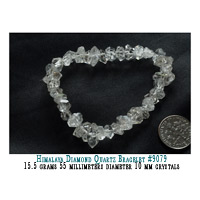 Himalayan Diamond Crystal Bracelet