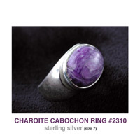 Charoite Ring