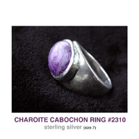 Charoite Ring