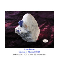Lapis Lazuli Crystal Matrix
