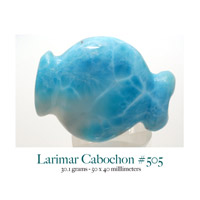 Larimar Cabochon #505