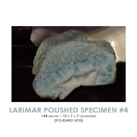 larimar specimens