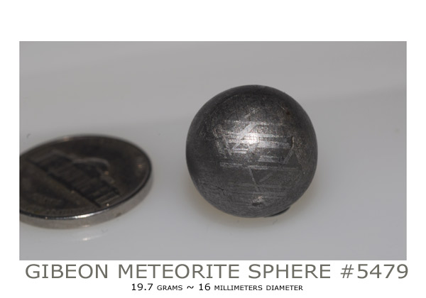 gibeon meteorite spheres