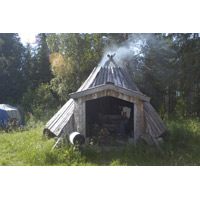 Lappland Fire Hut