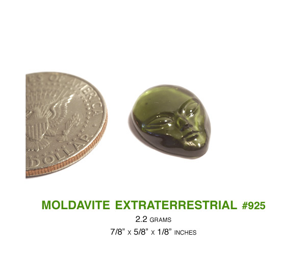 Moldavite Bear