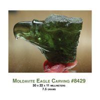 moldavite eagle