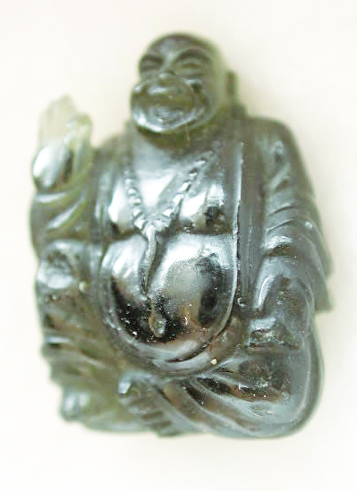 moldavite buddha 