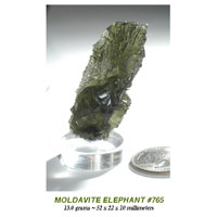 Moldavite Elephant