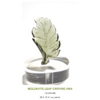 Moldavite Leaf