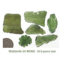 Moldavite Specimens