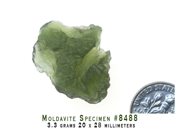 moldavite specimen