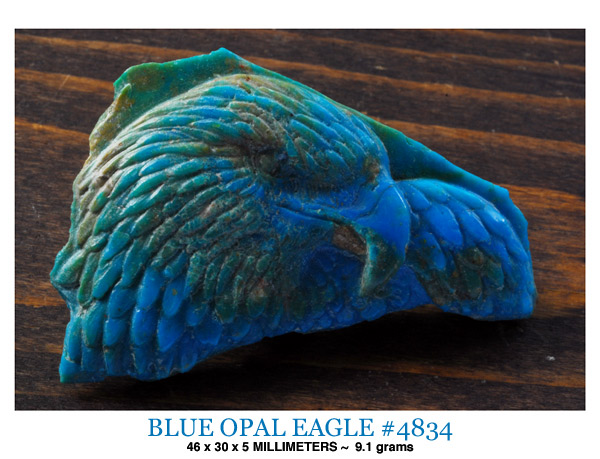blue opal eagle