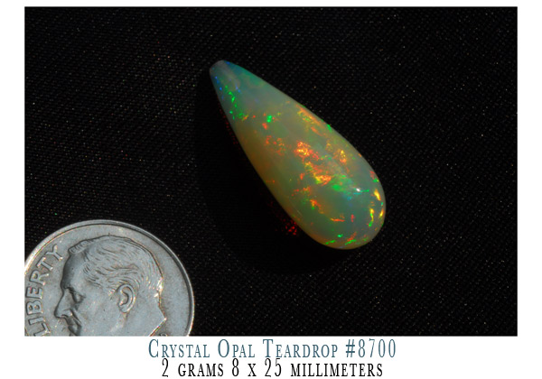 ethiopian opal pendant