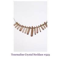 tourmaline crystal pendants