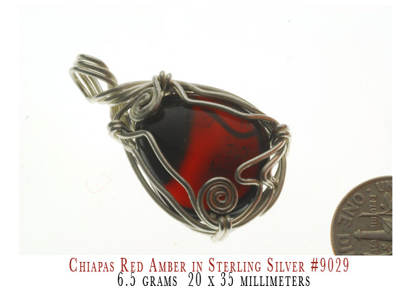 Chiapas Amber Pendant