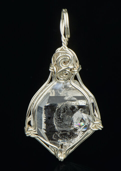 herkimer-diamond-crystal-pendant-0644