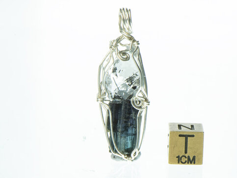 Tourmaline-crystal-herkimer-diamond-quartz-pendant-9038