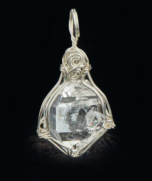 herkimer-diamond-crystal-pendant-0650